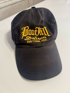 Anvil Black BootHill Saloon Baseball Cap- 100% Cotton